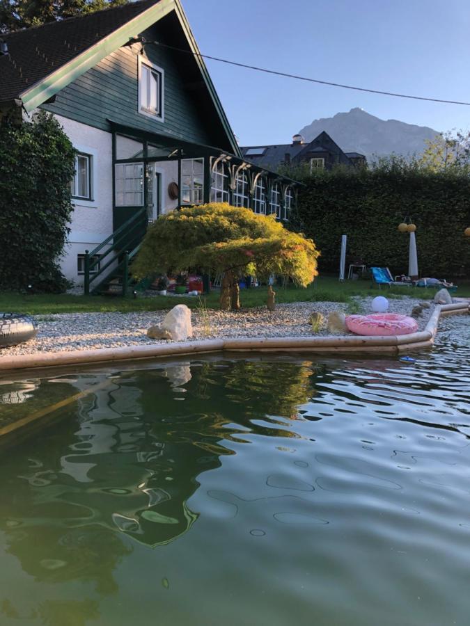 Haus Mit Sauna Und Privatem Badeteich In Anif Bei Salzburg Экстерьер фото