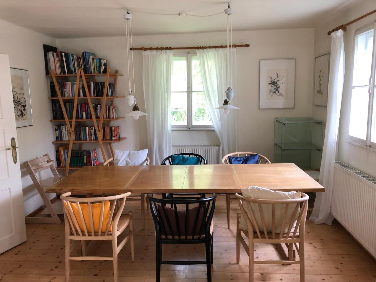 Haus Mit Sauna Und Privatem Badeteich In Anif Bei Salzburg Экстерьер фото